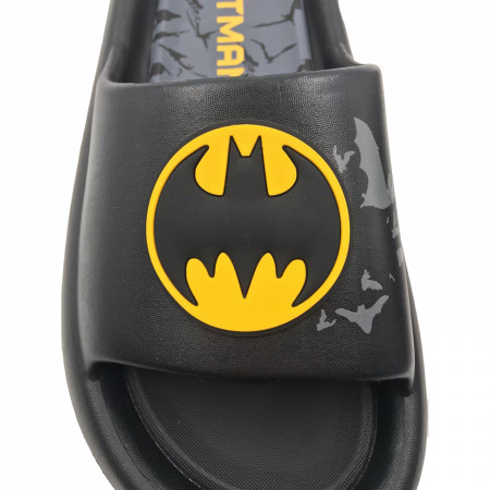 Batman Logo Flip Flop Comfort Slide Sandals